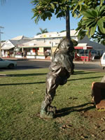 Perlentaucher-Denkmal